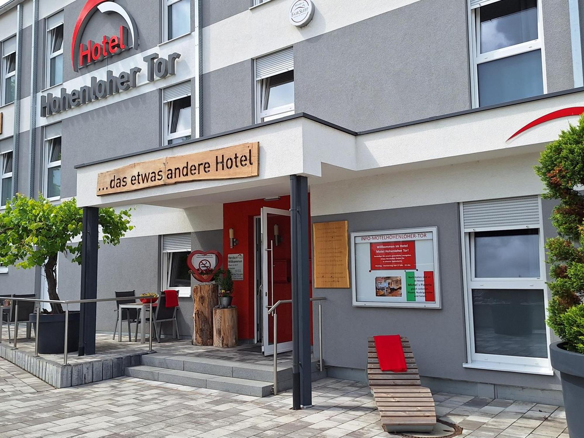 Hotel Hohenloher Tor Bretzfeld Eksteriør billede